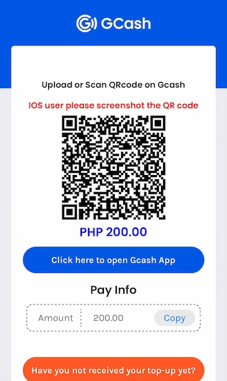 💥Step 4: You will receive a QR code to pay. 